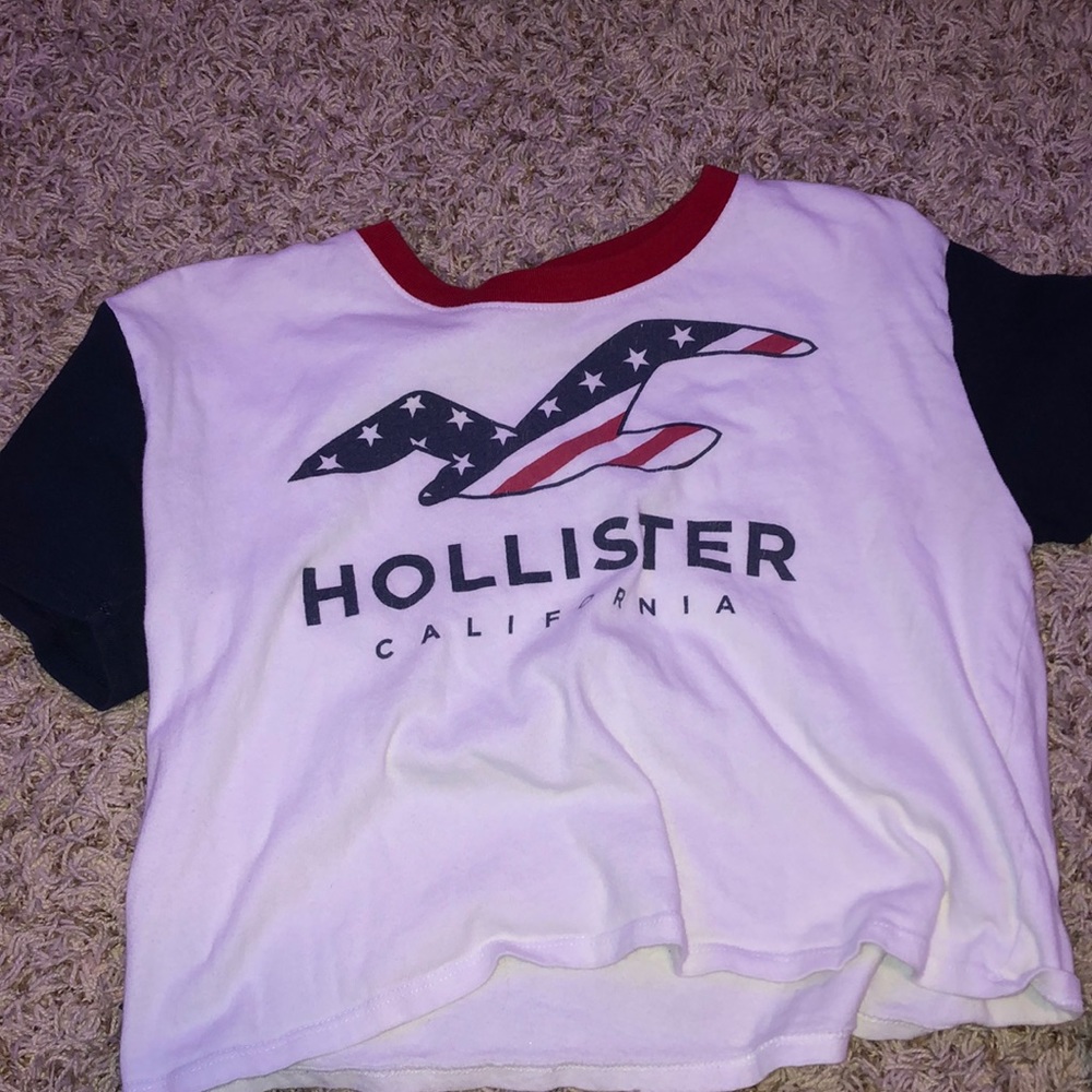 short sleeve crop top